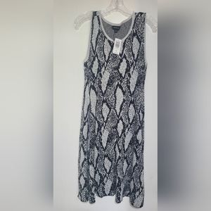 Torrid Snakeskin Print Sweater-Knit Trapeze Dress, NWT, (Sold out in Torrid)